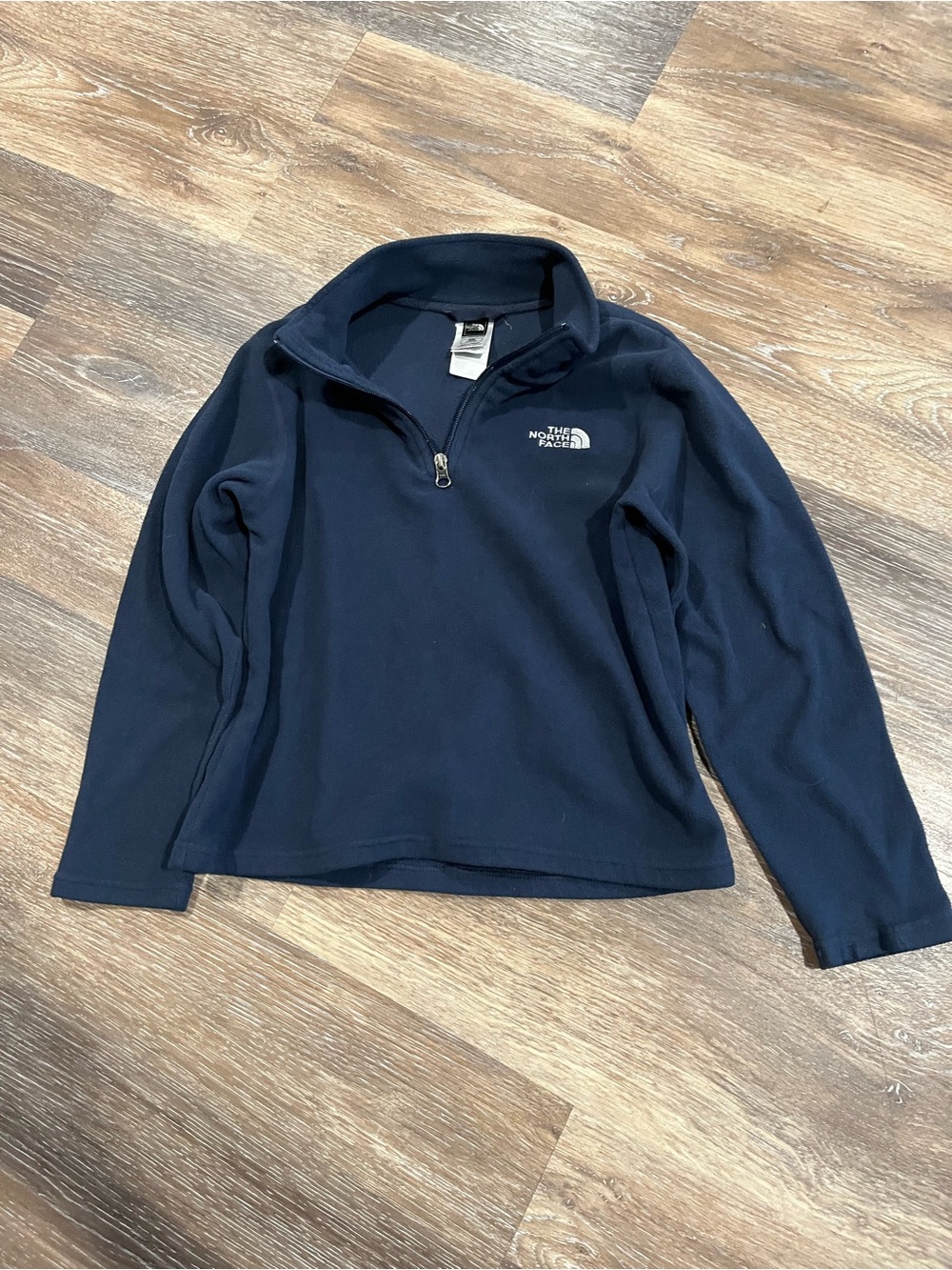The North Face Boys' Navy Zip Fleece Jacket